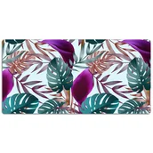 Podkładki na biurko - Duża podkładka na biurko Tropikalne liście 120x60cm, Dywanomat - miniaturka - grafika 1