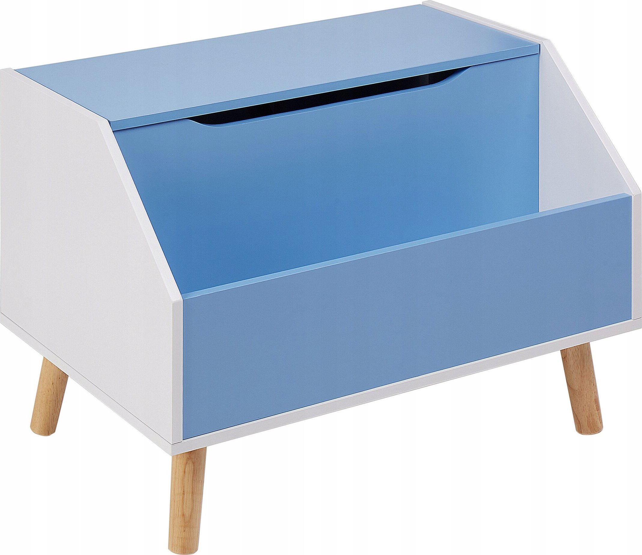 Beliani Szafka na zabawki niebieska CASPER