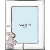 Ramki na zdjęcia - Ramka ze słonikami Rozmiar: 13x18 cm Kolor: Niebieski SKU: VL73167/4LC - miniaturka - grafika 1