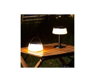 Zuma Line DT36111 - LED Ściemn. sol. ład. lampa AURE LED/2,2W/2000mAh IP44 czarny - Lampy ogrodowe - miniaturka - grafika 1
