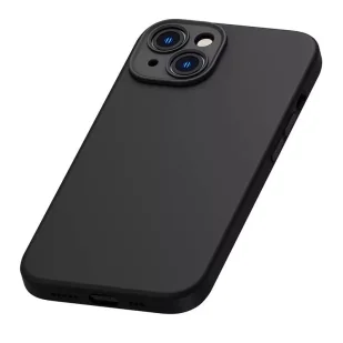 Zestaw ochronny Baseus Liquid Silica etui i szkło hartowane do iPhone 14 Plus (czarny) - Etui i futerały do telefonów - miniaturka - grafika 3