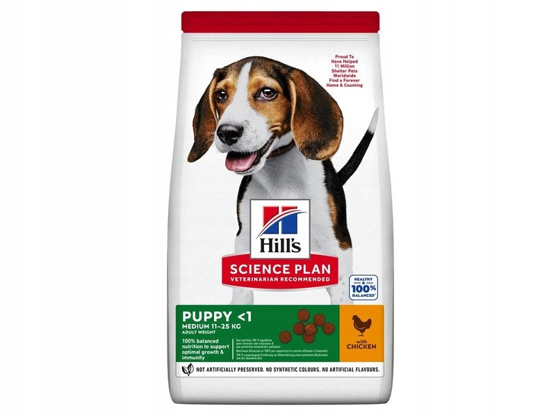 Hills Science Plan Science Plan Puppy Healthy Development Medium, kurczak - 14 kg