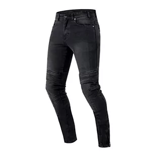 OZONE MOTO Hornet II męskie spodnie motocyklowe, Washed Black, 38W / 34L - Odzież motocyklowa - miniaturka - grafika 1