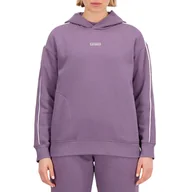 Bluzy sportowe damskie - Bluza New Balance WT33518SHW - fioletowa - miniaturka - grafika 1