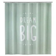 Zasłony prysznicowe - Wenko Zasłona prysznicowa Dream Big PEVA 180x200 cm B07117K1NC - miniaturka - grafika 1