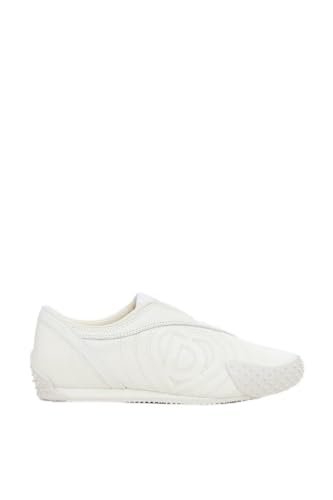 Desigual Shoes_Retro_Ballerine, Damskie trampki, biała, 39 EU