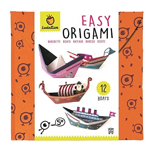 Zestaw kreatywny EASY ORIGAMI Ludattica - Statki