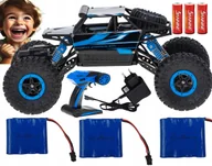 Zabawki zdalnie sterowane - Samochód zdalnie sterowany Monster Rally RC 4x4 2.4GHz dla dzieci Terenowy - miniaturka - grafika 1