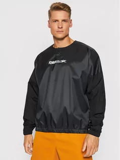 Kurtki męskie - Reebok Kurtka przejściowa Myt Crew GT5788 Czarny Regular Fit - grafika 1