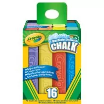 Crayola Kreda Tęczowa 16 szt CR-4008 - Przybory szkolne - miniaturka - grafika 1