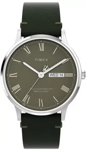 Zegarek Zegarek Timex TW2W50500 Waterbury Classic 40mm Leather Strap - Zegarki męskie - miniaturka - grafika 1