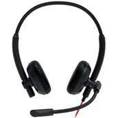 Słuchawki - Canyon HS-07 czarne - miniaturka - grafika 1