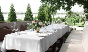 Obrus 140x220 Plamoodporny Klasyczny Savio Biały - Obrusy i serwetki - miniaturka - grafika 11