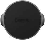 Uchwyty samochodowe do telefonów - Uchwyt magnetyczny Baseus Small Ears Overseas Edition, czarny - miniaturka - grafika 1