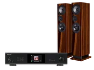 Zestawy stereo - Rotel S14 (czarny) + Response DT8 (heban) - miniaturka - grafika 1