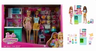 Lalki dla dziewczynek - Barbie kuchnia-pieczenie 2 lalki HJY94 - miniaturka - grafika 1