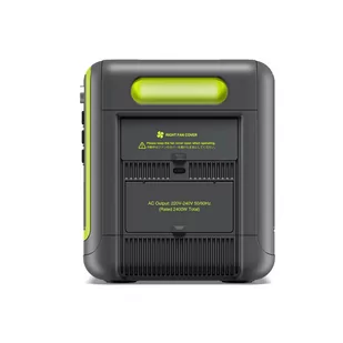 Przenośna Stacja Zasilania FOSSiBOT F2400 2048Wh/2400W Generator Słoneczny, Szybkie Ładowanie w 1,5 Godziny, UE - Zielona - Akumulatory ogólnego zastosowania - miniaturka - grafika 7