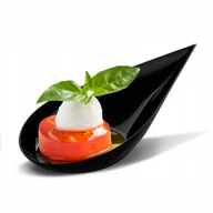 Łyżeczki - Plastikowa łyżeczka, łyżeczka deserowa FINGERFOOD, pojemnik na deser, słodycze - miniaturka - grafika 1