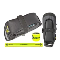 Sakwy rowerowe - Sport Arsenal Torebka podsiodłowa SNC Art. 506 czarny-szary ART. 506 - miniaturka - grafika 1