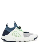 Buty dla chłopców - Reima Sneakersy Rullari 5400154A Granatowy - miniaturka - grafika 1