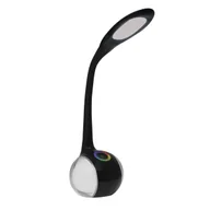 Lampy stojące - Lampka biurkowa Cosmo czarna RGB LED Goldlux - miniaturka - grafika 1