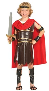 Strój dla dzieci, Gladiator Herkules, rozmiar 116 - Stroje karnawałowe - miniaturka - grafika 1