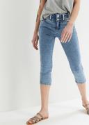 Spodnie damskie - Dżinsy Skinny ze stretchem, mid waist, dł. za kolano - bonprix - miniaturka - grafika 1