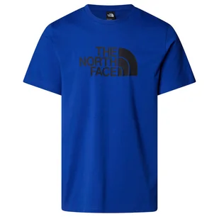 Koszulka męska The North Face M S/S Easy Tee Rozmiar: L / Kolor: niebieski/czarny - Koszulki sportowe męskie - miniaturka - grafika 1