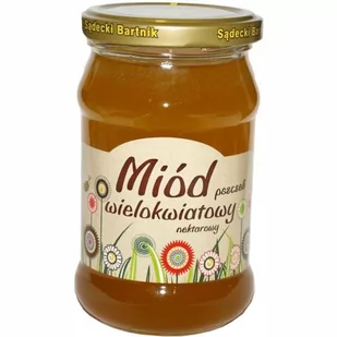 SĄDECKI BARTNIK MIÓD WIELOKWIATOWY 370G - Miód - miniaturka - grafika 1