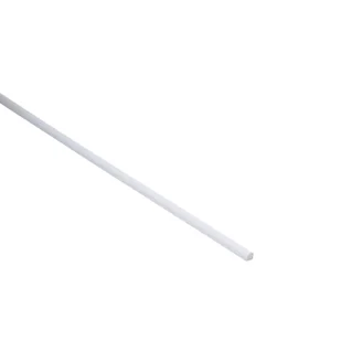 Standers Profil okrągły pvc 1m 8x1 mm matowy biały - Inne materiały budowlane - miniaturka - grafika 1