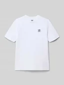 Koszulki dla dziewczynek - T-shirt z nadrukiem z logo - miniaturka - grafika 1