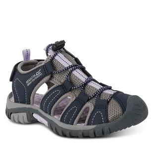 Sandały Regatta Westshore Jnr RKF600 Granatowy - Buty trekkingowe dziecięce - miniaturka - grafika 1