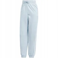 Dresy damskie - Spodnie damskie adidas Essentials 3-Stripes French Terry Loose-Fit niebiesk - miniaturka - grafika 1