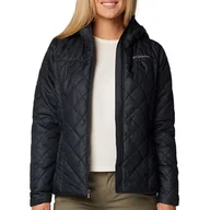 Kurtki i kamizelki sportowe damskie - Kurtka Columbia Copper Crest II Hooded 2086611010 - czarna - miniaturka - grafika 1