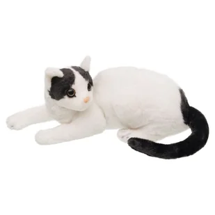 Chinchilla, Kot Biały Naturalistyczny, 38 cm - Maskotki i pluszaki - miniaturka - grafika 1