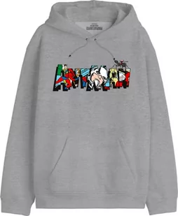 Marvel"Antman - Antman Logo Comics, MEANTMMSW019 Bluza męska, biała, rozmiar L, biały, L - Bluzy męskie - miniaturka - grafika 1
