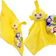 Maskotki i pluszaki - Teletubbies Kocyk Plusz Żółty Laa Laa 26cm - miniaturka - grafika 1