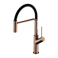 Baterie kuchenne - Bateria OMNIRES VITA VI6350BLCP Miedź połysk/ Czarny Mat - miniaturka - grafika 1