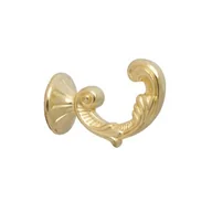 Akcesoria do wystroju okien - Haczyk metalowy ozdobny złoty 30 mm Bojanek - miniaturka - grafika 1