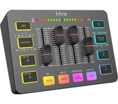 Inne akcesoria audio-wideo - Fifine SC3 Karta dźwiękowa Czarny - miniaturka - grafika 1