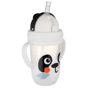 Butelka CANPOL BABIES BabiesBoo Panda 56/617 Biało-czarny - Butelki dla niemowląt - miniaturka - grafika 1