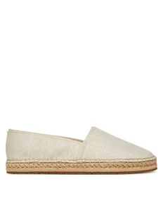 Calvin Klein Espadryle Flat Espadrille - Jacq HW0HW02467 Écru - Espadryle damskie - miniaturka - grafika 1