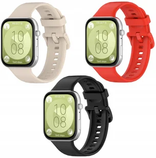 3x PASEK DO HUAWEI WATCH FIT 3 OPASKA BRANSOLETA DUŻO KOLORÓW - Akcesoria do smartwatchy - miniaturka - grafika 1