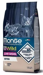 Monge BWild Cat Kitten 1,5 kg - Sucha karma dla kotów - miniaturka - grafika 1