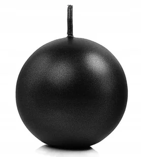 PartyDeco Świeca "Kula" (FI 80) metalik, czarna, 1 szt SKUMET80-010/1 - Gadżety na imprezę PartyDeco Świeca "Kula" (FI 80) metalik, czarna, 1 szt SKUMET80-010/1 - Gadżety na imprezę - miniaturka - grafika 2