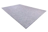 Dywany - Dywan SZNURKOWY SIZAL płaskotkany PATIO 2778 niebieski / róż / beż wielokolorowy 78x150 cm - miniaturka - grafika 1