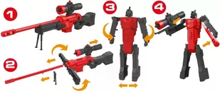 Karabin pistolet transformers dla dzieci EDDY TOYS 2w1 - Zabawki militarne - miniaturka - grafika 3