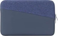 Torby fotograficzne i futerały - Torba RivaCase RIVACASE ETUI NA LAPTOP 13,3" EGMONT, NIEBIESKIE, SKÓRA EKOLOGICZNA I TWEED, KIESZEŃ NA AKCESORIA - miniaturka - grafika 1