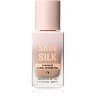 Podkłady do twarzy - MAKEUP REVOLUTION SKIN SILK SERUM FOUNDATION PIELĘGNUJĄCY PODKŁAD DO TWARZY F6 23ML - miniaturka - grafika 1