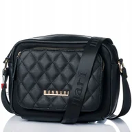 Torebki damskie - MONNARI Torebka Damska LISTONOSZKA Sportowa Pikowana Pojemna - miniaturka - grafika 1